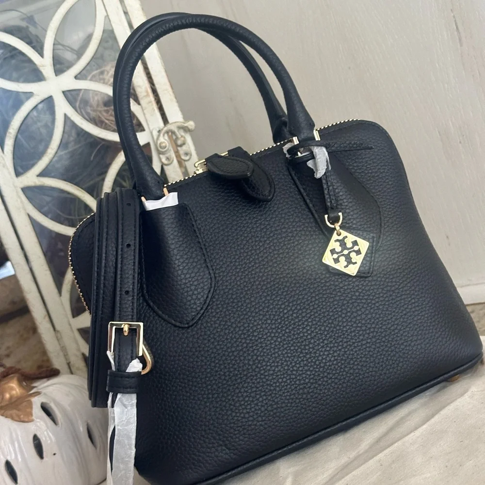 Tory Burch Mini Leather Swing Crossbody Bag ~NWT~ Black